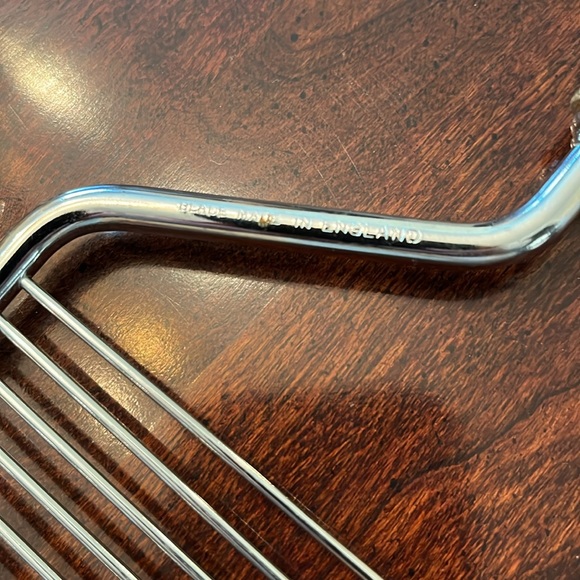 Vintage Angel Food Sponge Cake Knife Comb Cutter  blade made in England - Picture 3 of 3